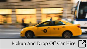 taxi rushing to location